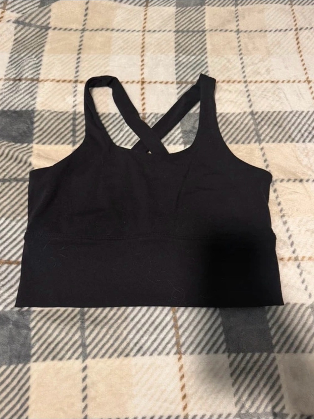 Black Cross-Back Bralette - Women Intimates